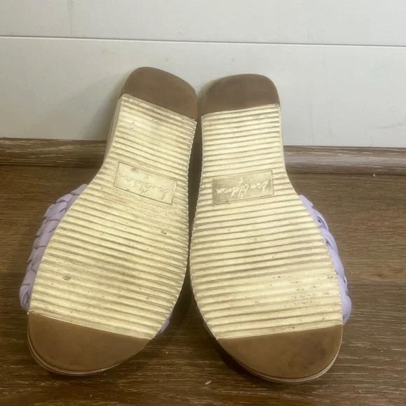 Sam Edelman Sandals Ainslie Lilac Braided Slides Size 8 Spring/Summer - Picture 9 of 9